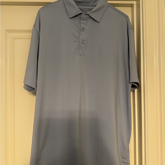 Men's Gray Polo Shirt, Taylor and Mick - Picture 1 of 5